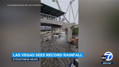 vegas flooding yesterday.